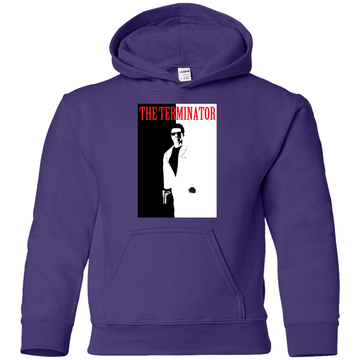 Sweatshirts Purple / YS The Terminator Youth Hoodie