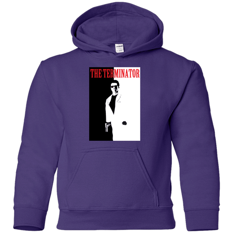 Sweatshirts Purple / YS The Terminator Youth Hoodie