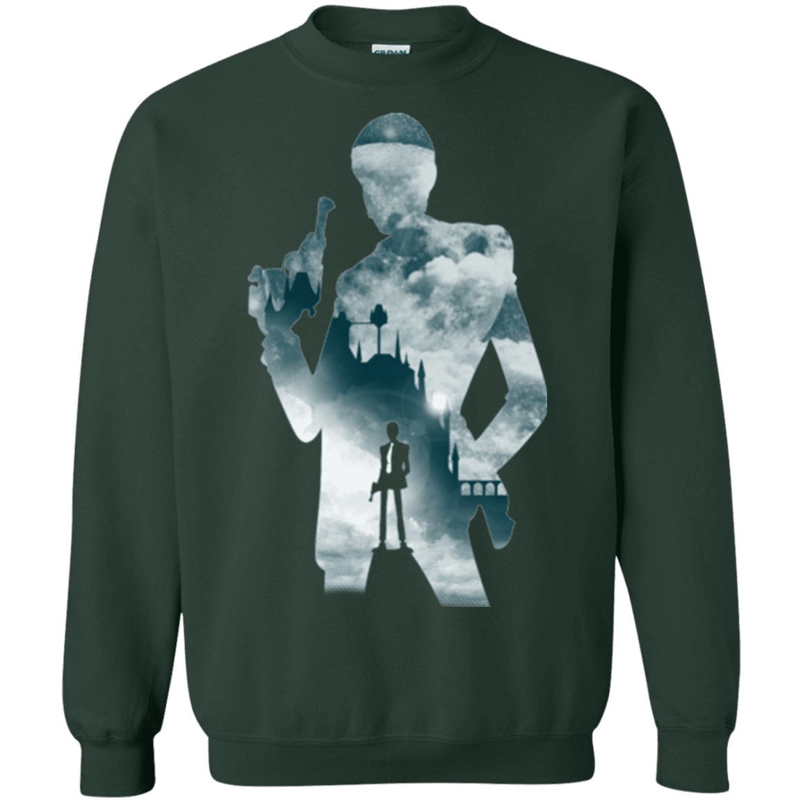 Sweatshirts Forest Green / Small The Thief and the Castle Crewneck Sweatshirt