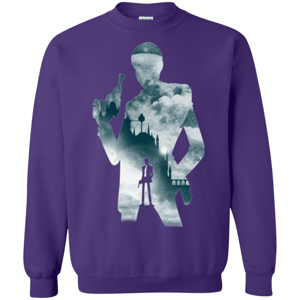 Sweatshirts Purple / Small The Thief and the Castle Crewneck Sweatshirt
