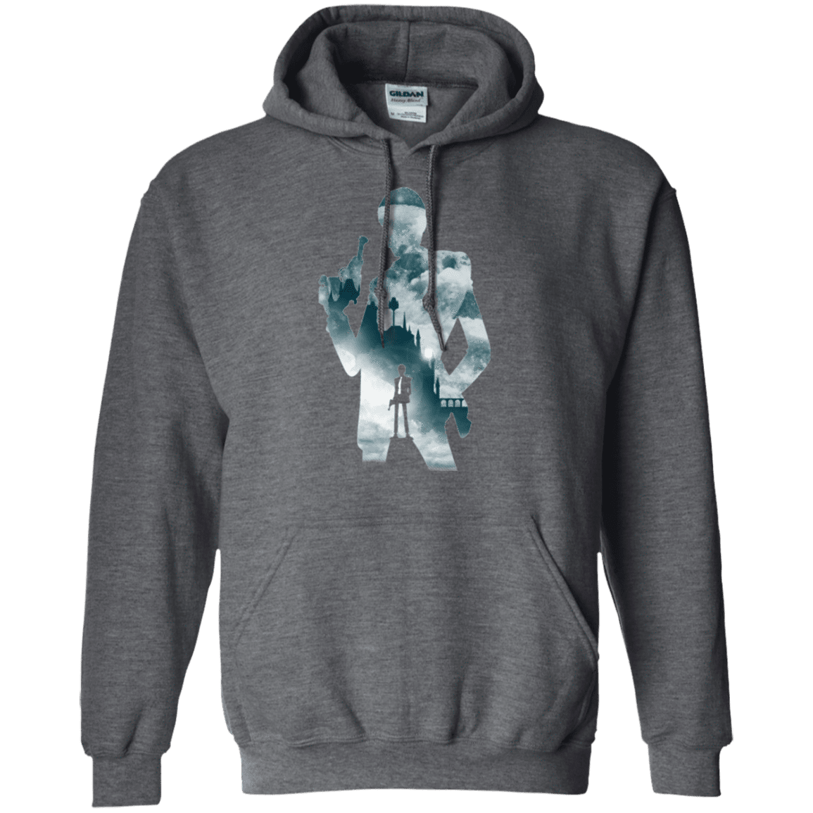 Sweatshirts Dark Heather / Small The Thief and the Castle Pullover Hoodie