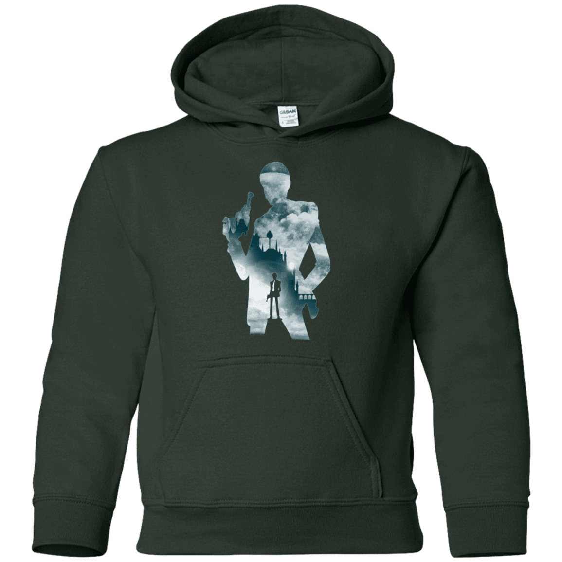 Sweatshirts Forest Green / YS The Thief and the Castle Youth Hoodie