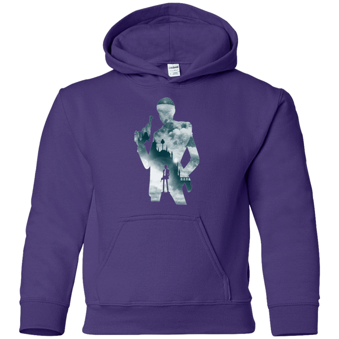 Sweatshirts Purple / YS The Thief and the Castle Youth Hoodie