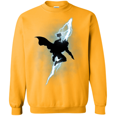 Sweatshirts Gold / Small The Thunder God Returns Crewneck Sweatshirt