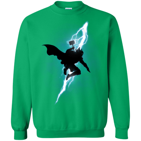 Sweatshirts Irish Green / Small The Thunder God Returns Crewneck Sweatshirt