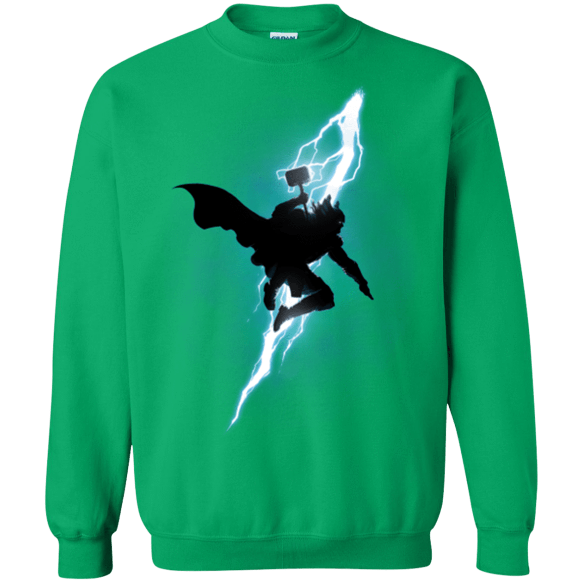 Sweatshirts Irish Green / Small The Thunder God Returns Crewneck Sweatshirt