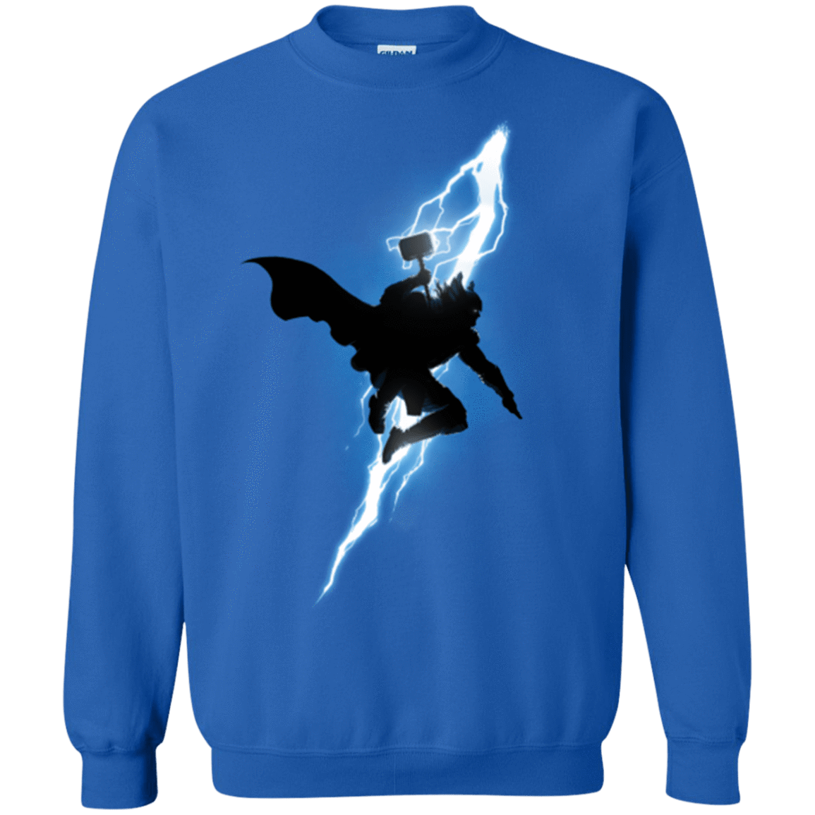 Sweatshirts Royal / Small The Thunder God Returns Crewneck Sweatshirt