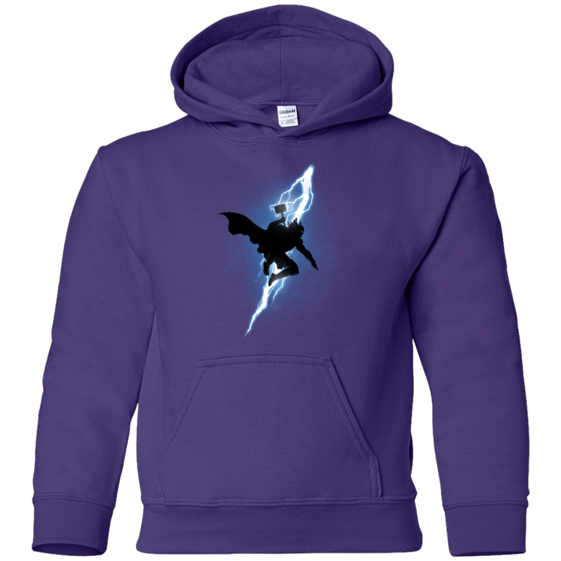 Sweatshirts Purple / YS The Thunder God Returns Youth Hoodie