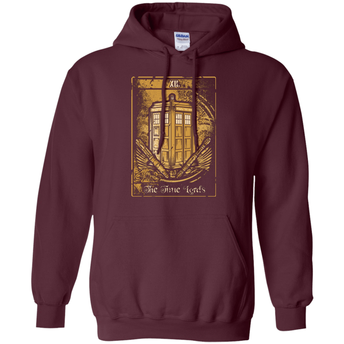 Sweatshirts Maroon / Small THE TIME LORDS Pullover Hoodie