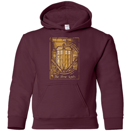 Sweatshirts Maroon / YS THE TIME LORDS Youth Hoodie