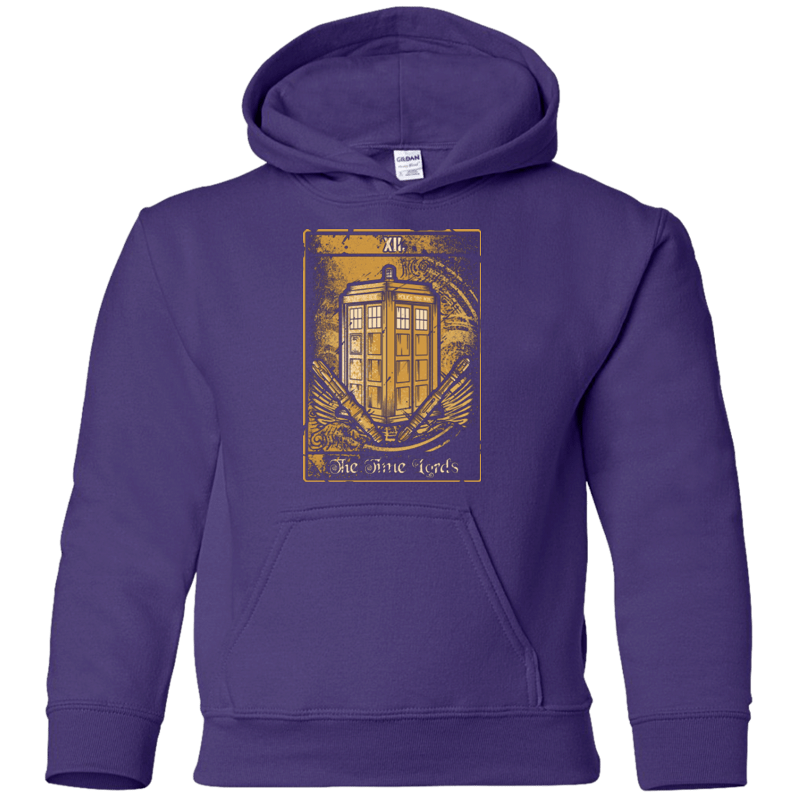 Sweatshirts Purple / YS THE TIME LORDS Youth Hoodie
