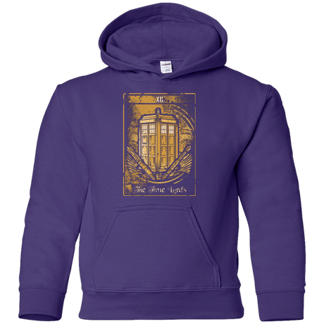 Sweatshirts Purple / YS THE TIME LORDS Youth Hoodie