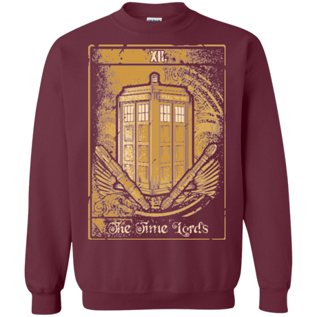 Sweatshirts Maroon / Small THE TIMELORDS Crewneck Sweatshirt