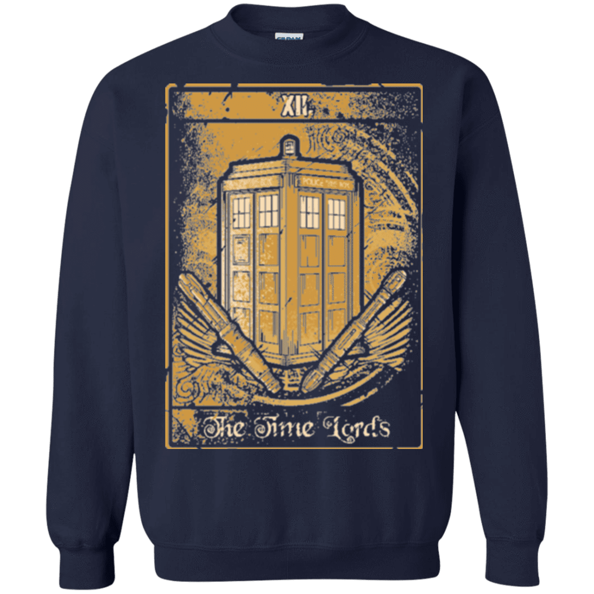 Sweatshirts Navy / Small THE TIMELORDS Crewneck Sweatshirt