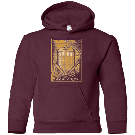 Sweatshirts Maroon / YS THE TIMELORDS Youth Hoodie