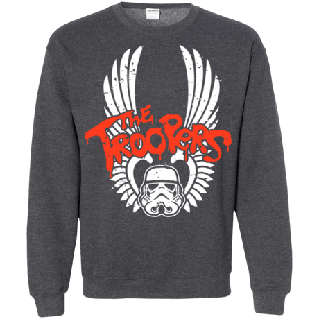 Sweatshirts Dark Heather / Small THE TROOPERS Crewneck Sweatshirt