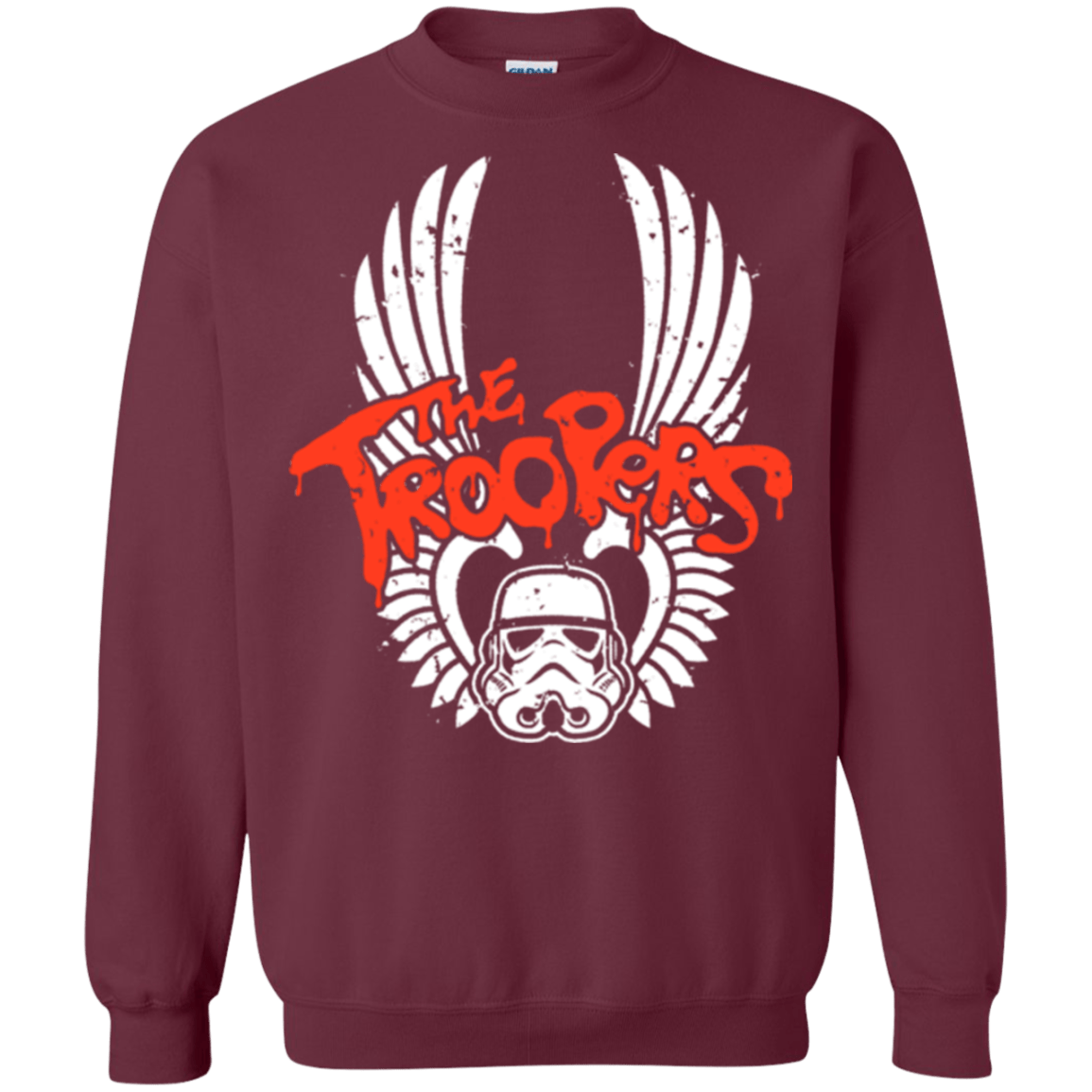 Sweatshirts Maroon / Small THE TROOPERS Crewneck Sweatshirt