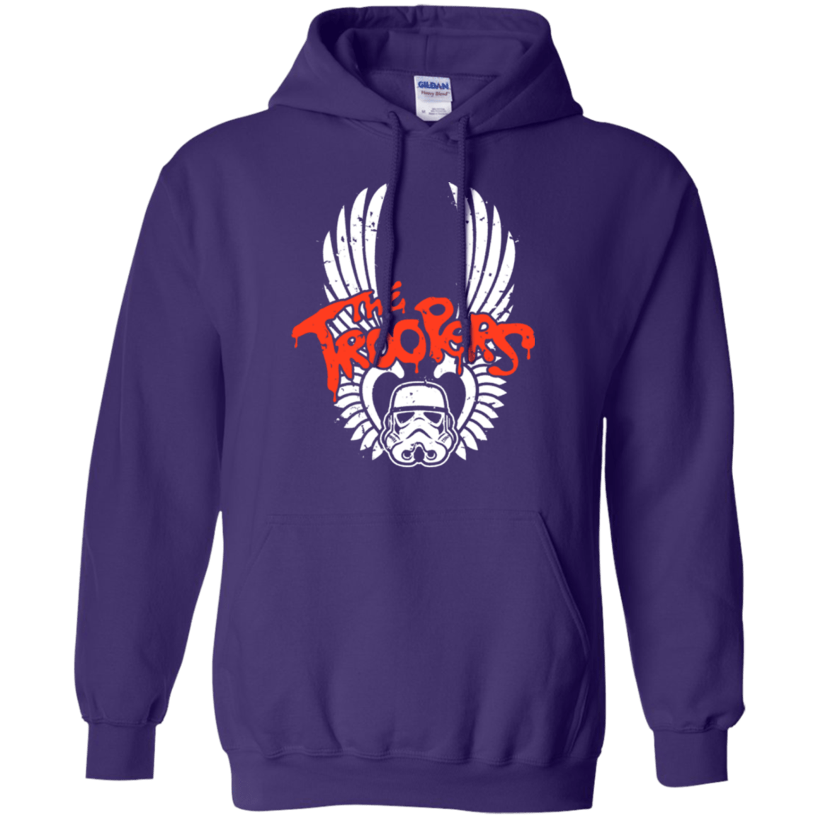 Sweatshirts Purple / Small THE TROOPERS Pullover Hoodie