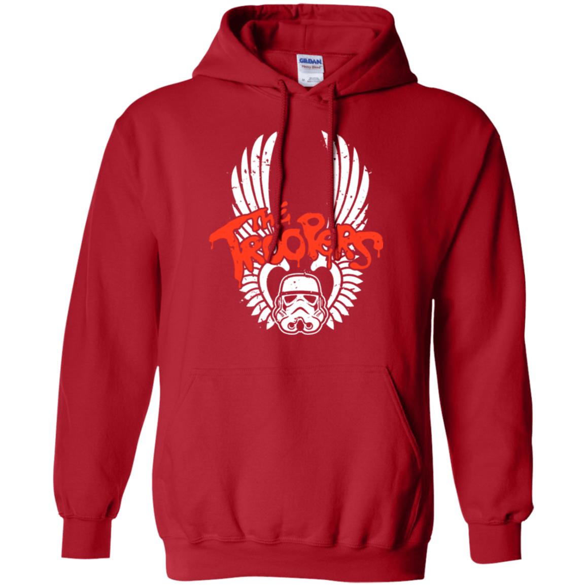 Sweatshirts Red / Small THE TROOPERS Pullover Hoodie