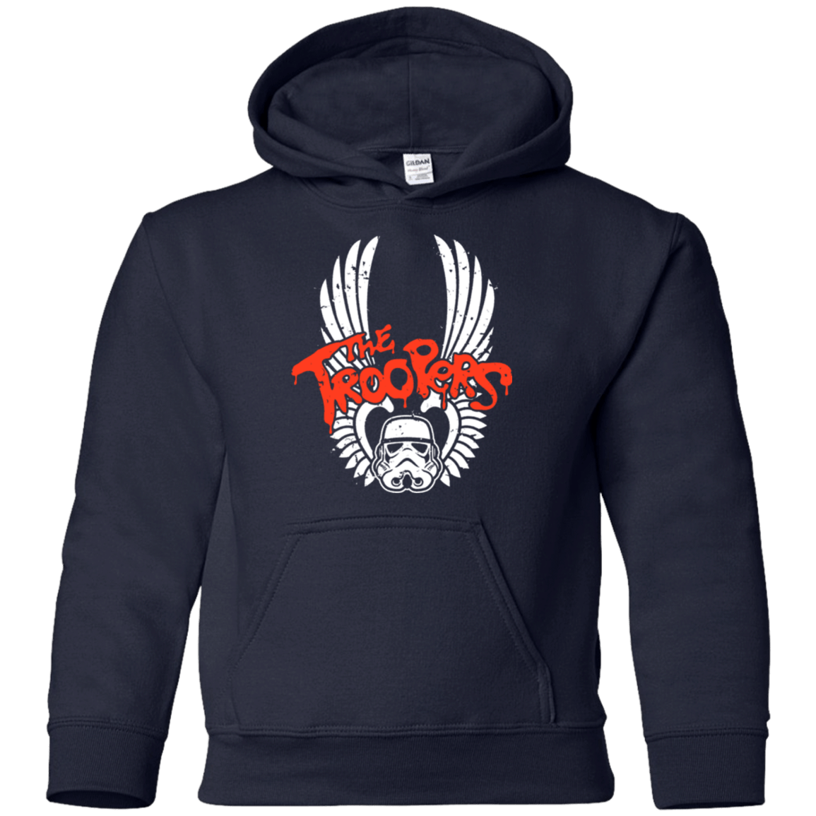 Sweatshirts Navy / YS THE TROOPERS Youth Hoodie