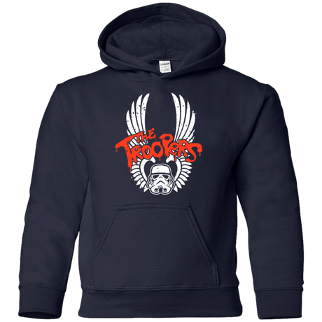 Sweatshirts Navy / YS THE TROOPERS Youth Hoodie
