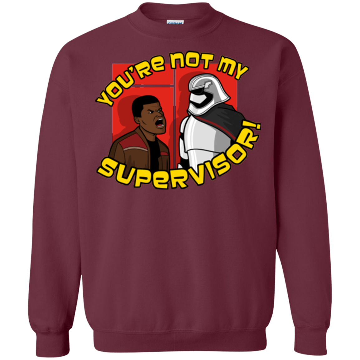 Sweatshirts Maroon / Small The Tunt Awakens Crewneck Sweatshirt