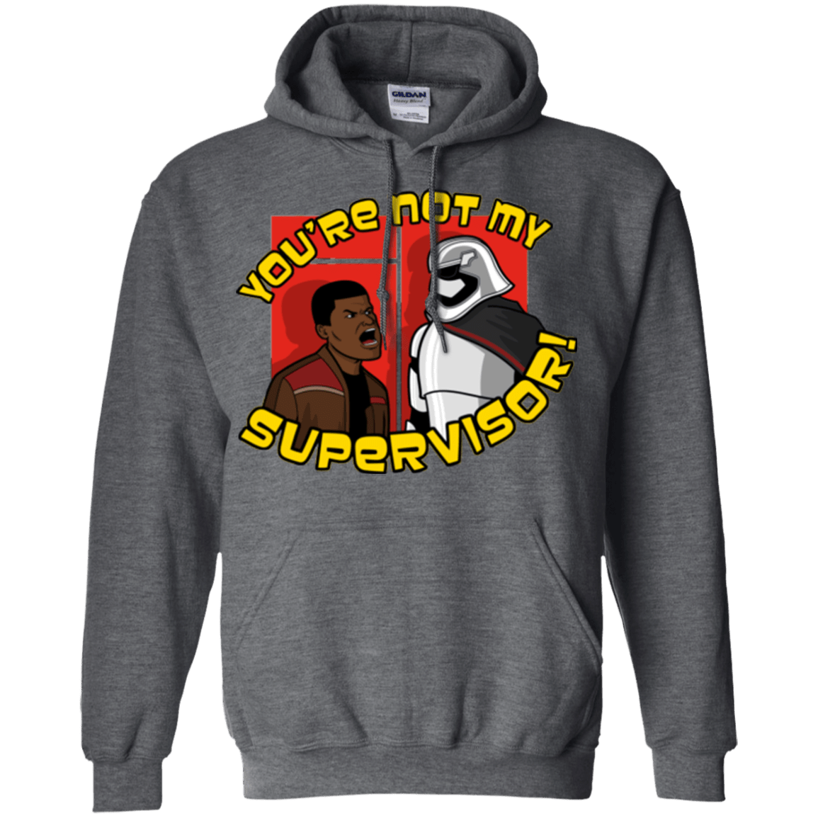 Sweatshirts Dark Heather / Small The Tunt Awakens Pullover Hoodie