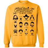 Sweatshirts Gold / Small The TV Facial Hair Compendium Crewneck Sweatshirt
