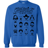 Sweatshirts Royal / Small The TV Facial Hair Compendium Crewneck Sweatshirt