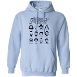 The TV Facial Hair Compendium Pullover Hoodie