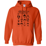 The TV Facial Hair Compendium Pullover Hoodie