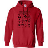 The TV Facial Hair Compendium Pullover Hoodie