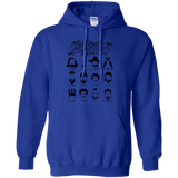 The TV Facial Hair Compendium Pullover Hoodie