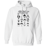 The TV Facial Hair Compendium Pullover Hoodie