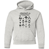 Sweatshirts Ash / YS The TV Facial Hair Compendium Youth Hoodie