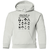 Sweatshirts White / YS The TV Facial Hair Compendium Youth Hoodie