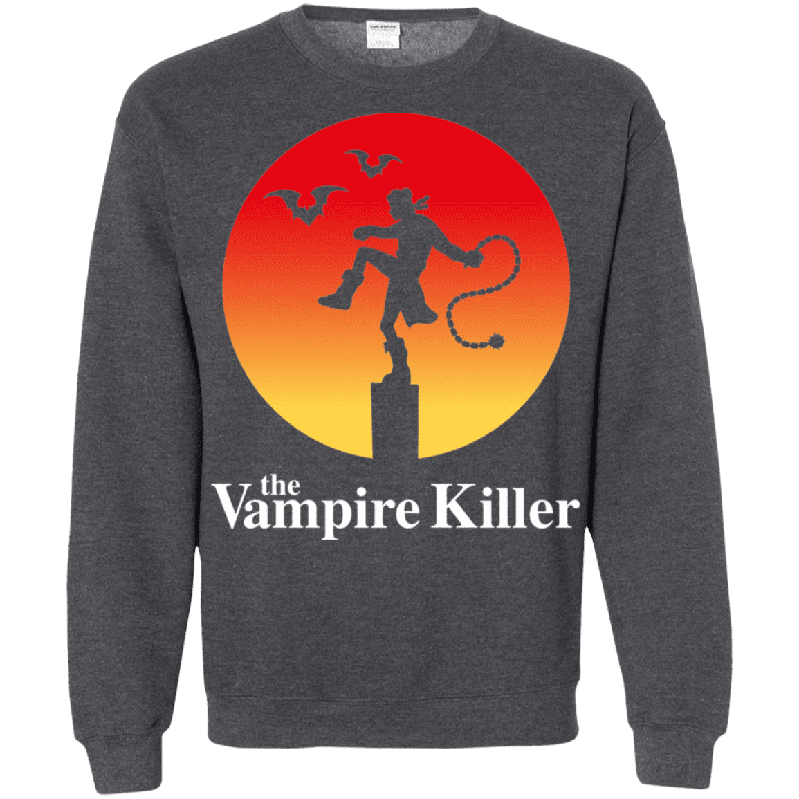 Sweatshirts Dark Heather / S The Vampire Killer Crewneck Sweatshirt
