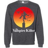 Sweatshirts Dark Heather / S The Vampire Killer Crewneck Sweatshirt