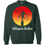 Sweatshirts Forest Green / S The Vampire Killer Crewneck Sweatshirt