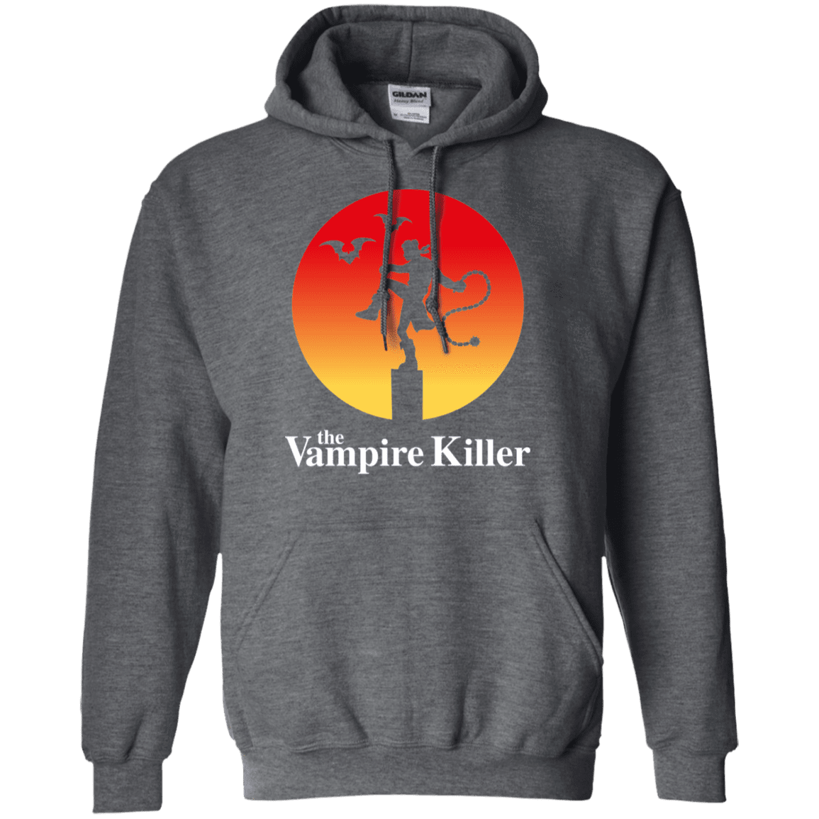 Sweatshirts Dark Heather / S The Vampire Killer Pullover Hoodie