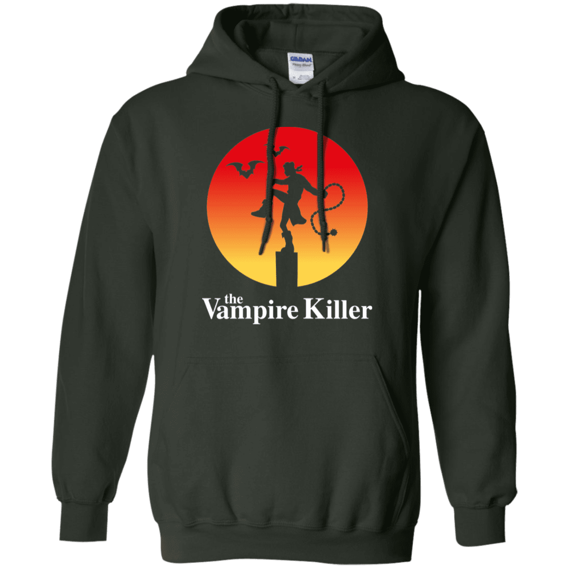 Sweatshirts Forest Green / S The Vampire Killer Pullover Hoodie