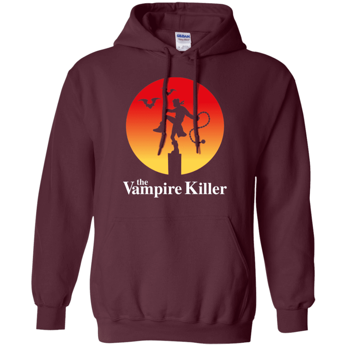 Sweatshirts Maroon / S The Vampire Killer Pullover Hoodie