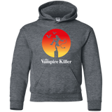 Sweatshirts Dark Heather / YS The Vampire Killer Youth Hoodie