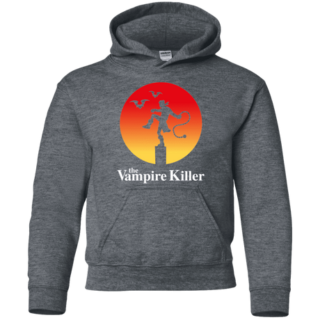 Sweatshirts Dark Heather / YS The Vampire Killer Youth Hoodie