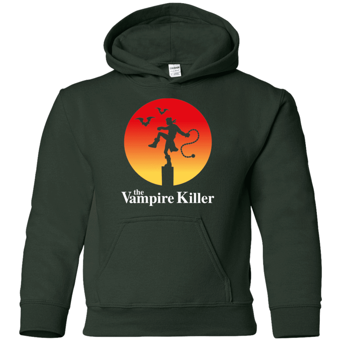 Sweatshirts Forest Green / YS The Vampire Killer Youth Hoodie