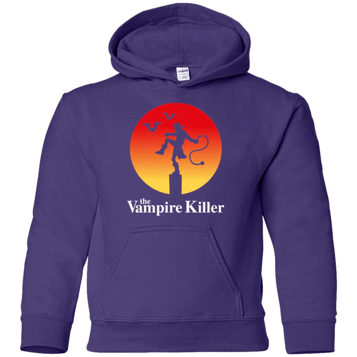 Sweatshirts Purple / YS The Vampire Killer Youth Hoodie