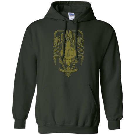 Sweatshirts Forest Green / Small The Vintage Series - Big Damn Heroes Pullover Hoodie