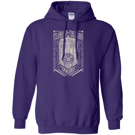 Sweatshirts Purple / Small The Vintage Series - It's Bigger on The Inside Pullover Hoodie