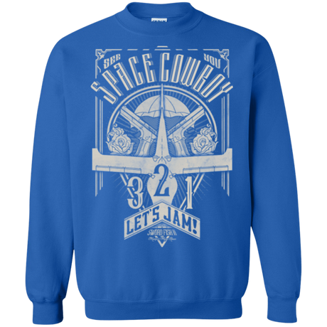 Sweatshirts Royal / Small The Vintage Series - Space Cowboy Crewneck Sweatshirt