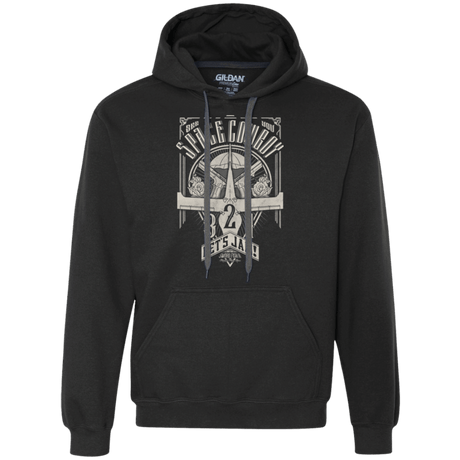 Sweatshirts Black / Small The Vintage Series - Space Cowboy Premium Fleece Hoodie